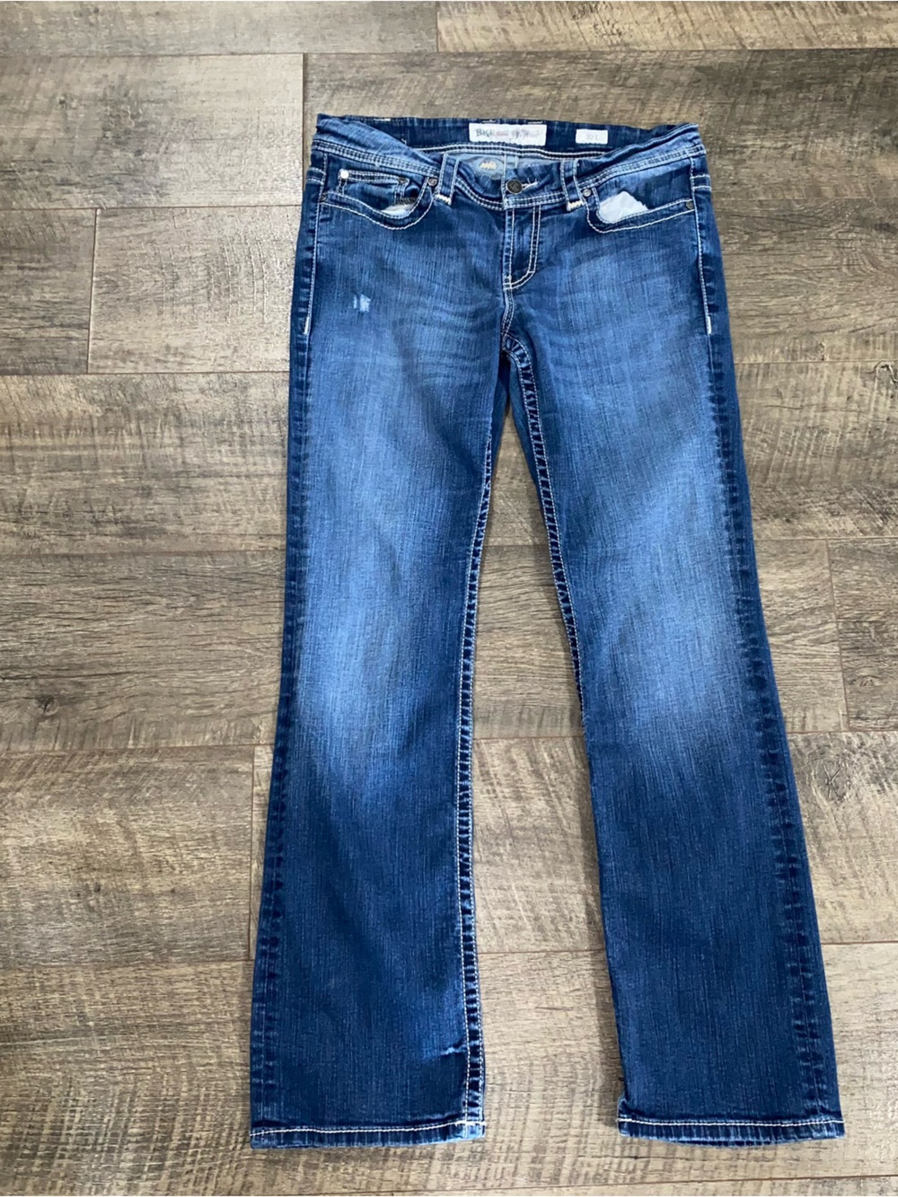 BKE Payton Bootcut Women’s Jeans 32 Long Buckle Tall Y2K